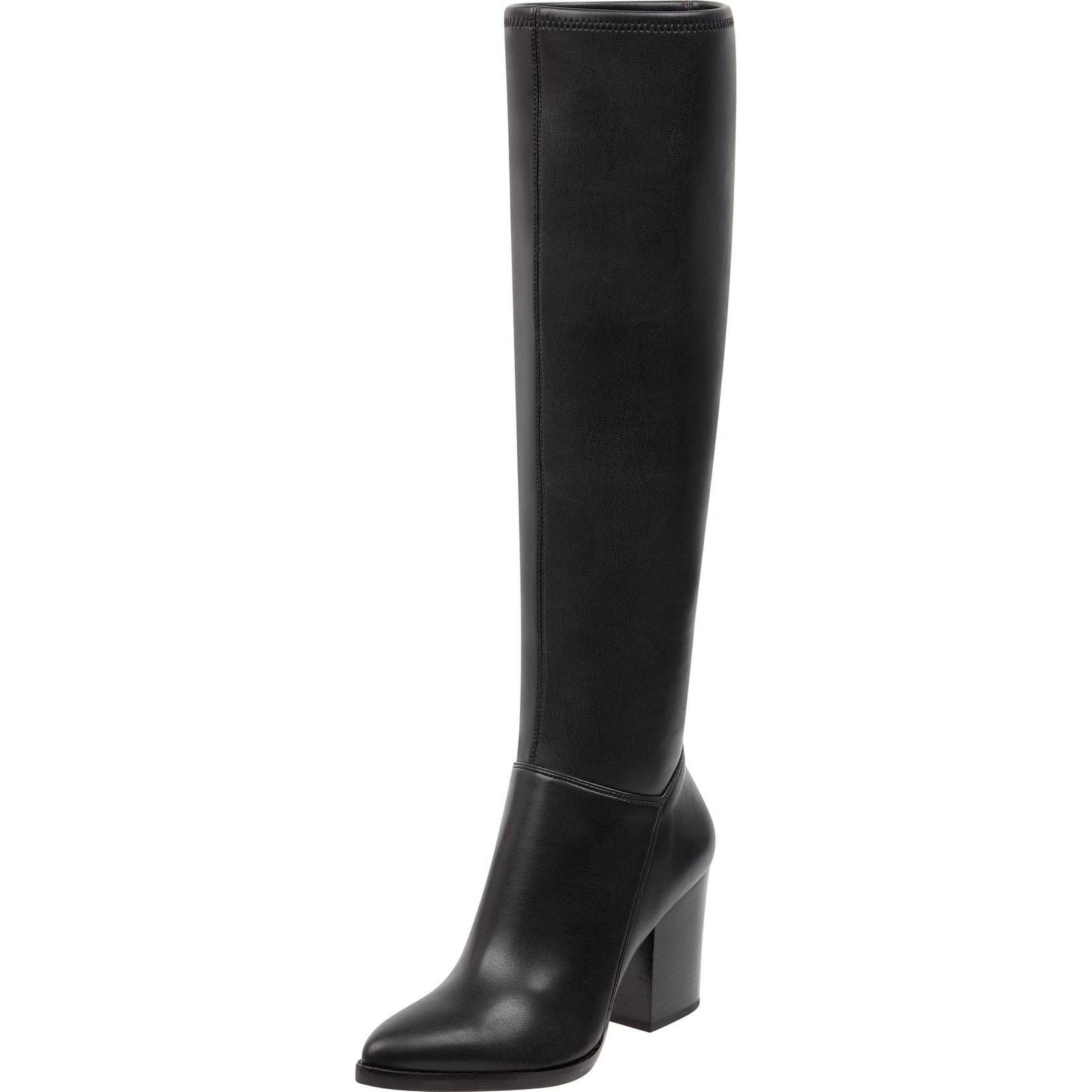 ANATA2 Fabric Pointed Toe Knee High Fashion Boots