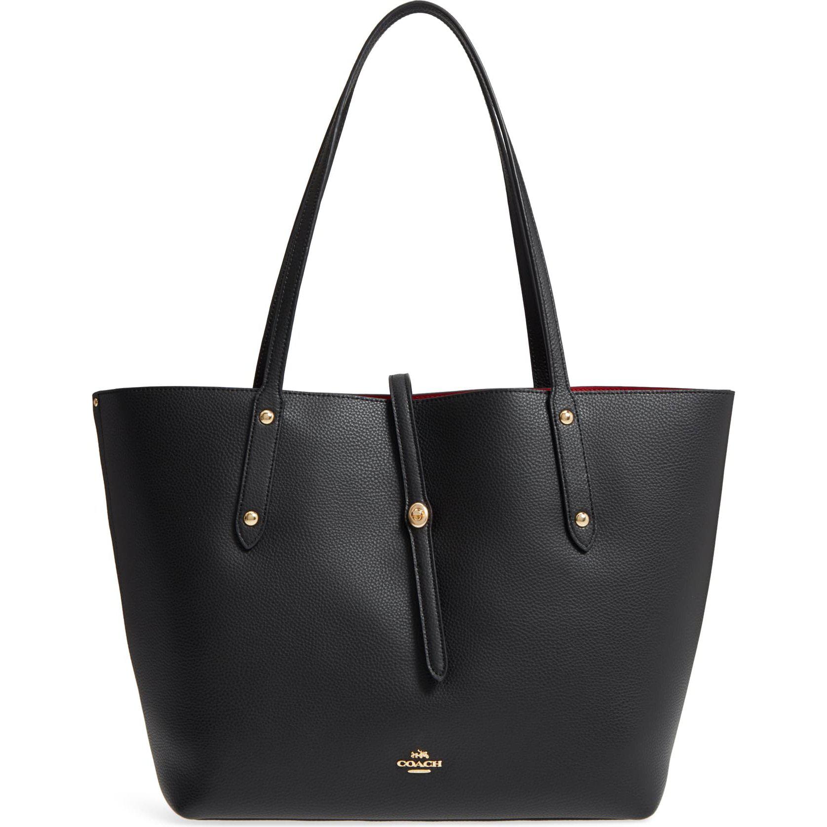 Coach Market Pebbled Leather Large Tote