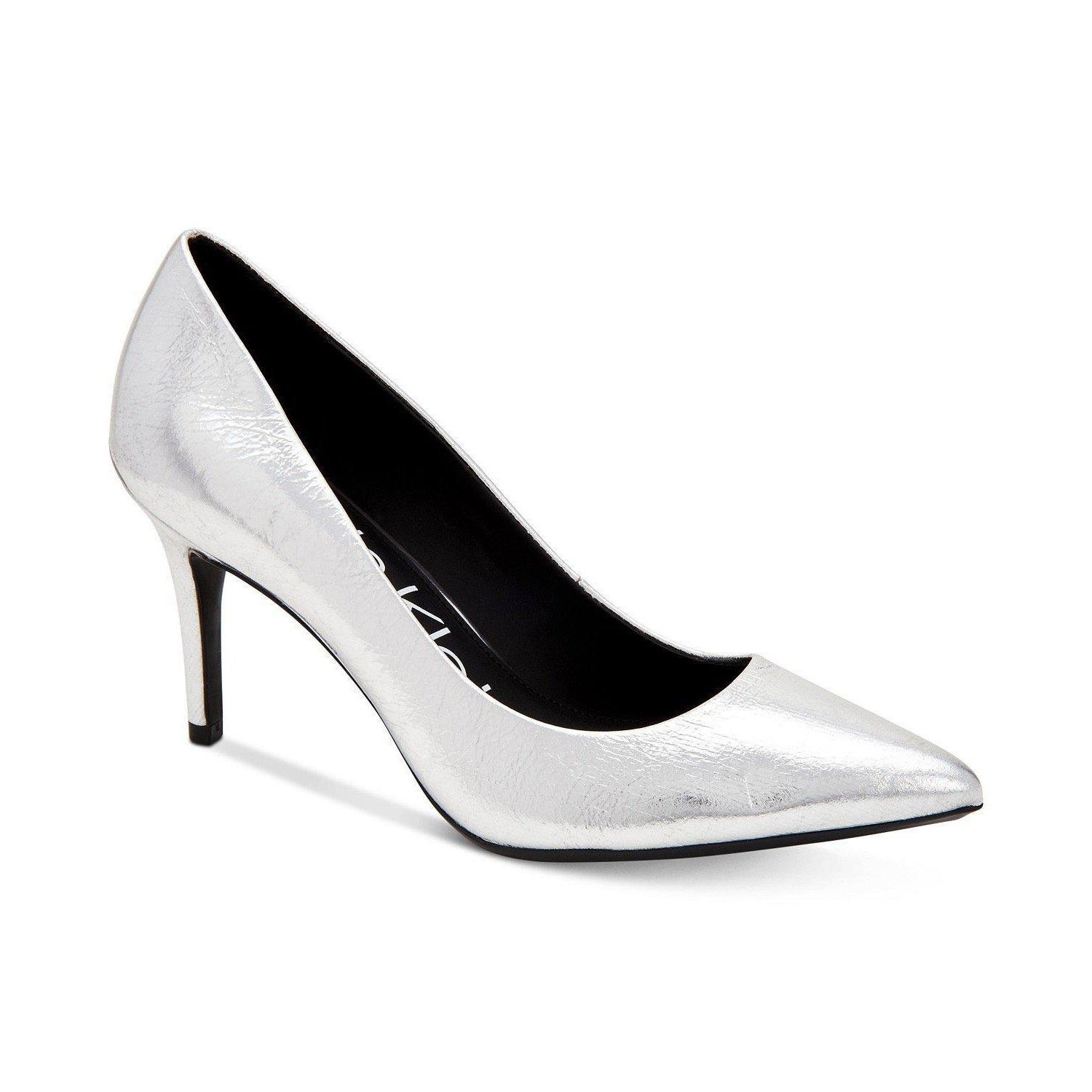 Gayle Silver Metallic Pumps