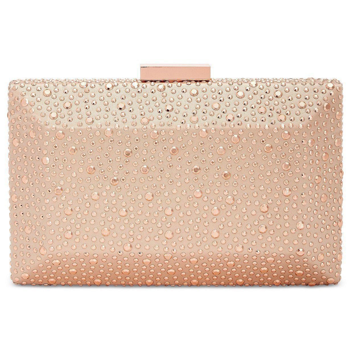 Jessaca Stone Box Clutch