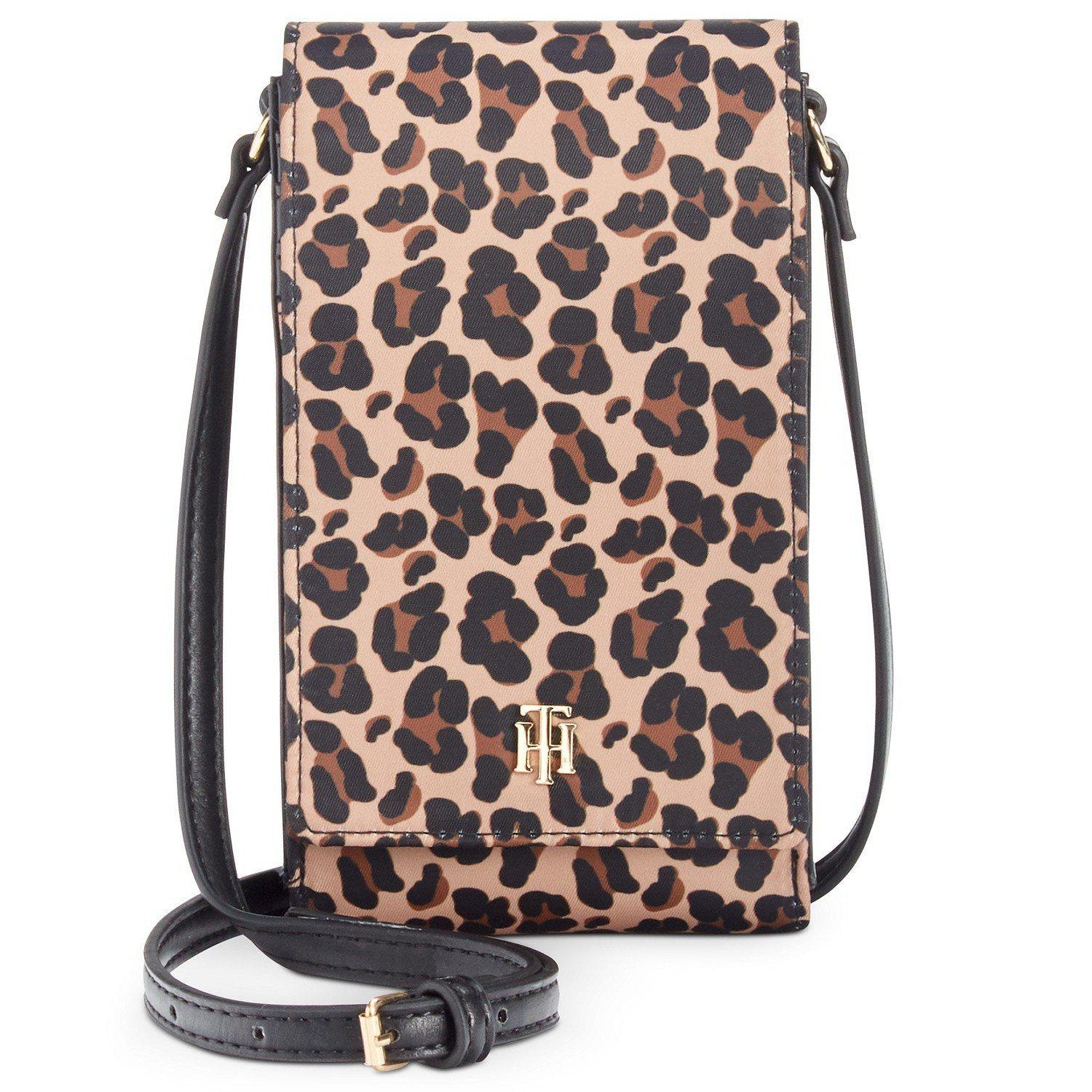 Julia Leopard Nylon iPhone Crossbody