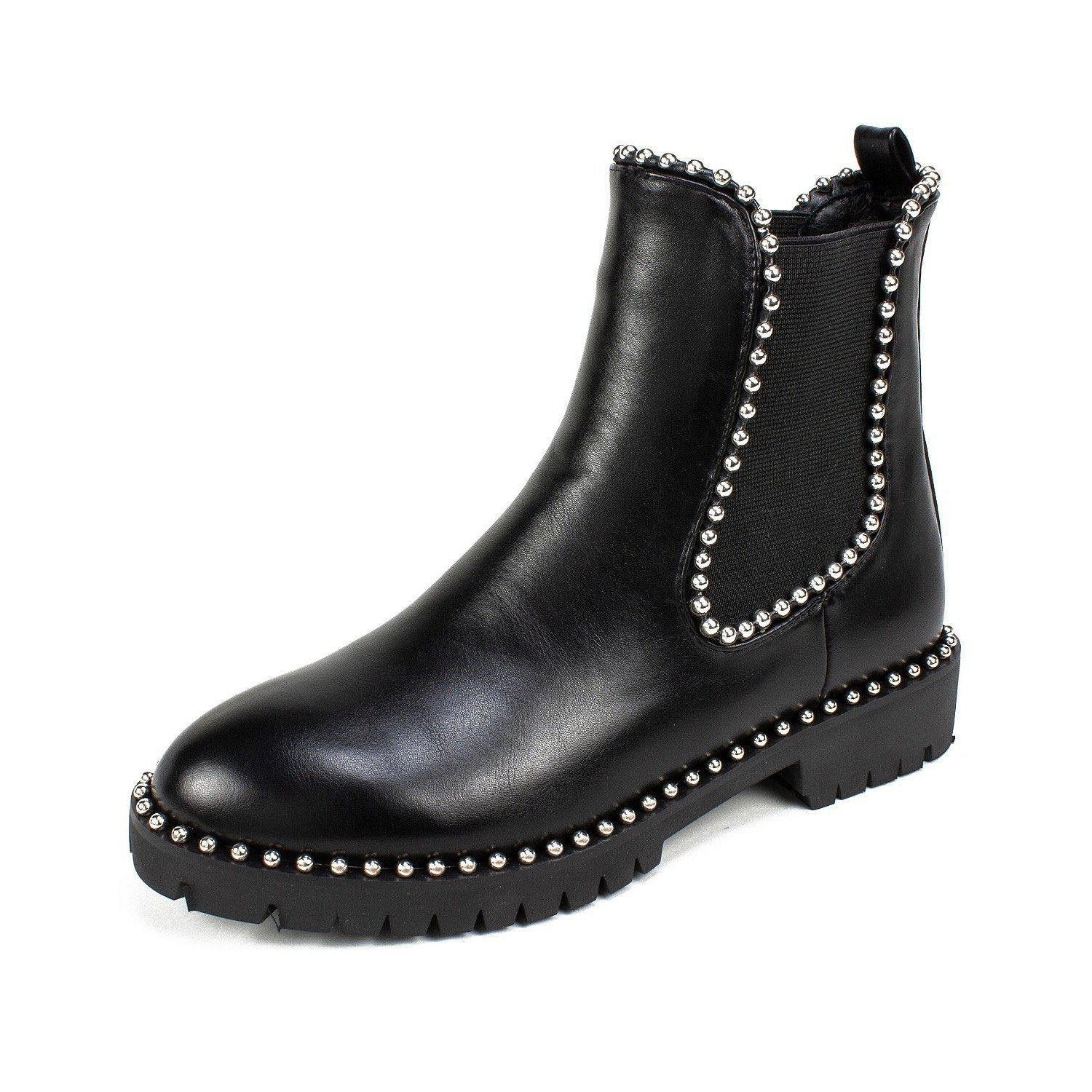 Seven Dials Shelley Studded Ankle Booties