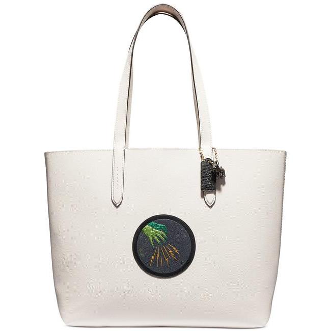 Wizard of Oz Coach Highline Tote (Chalk/Gold) Tote Handbags