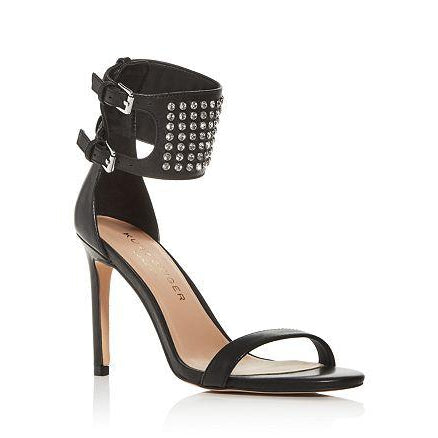 Seth Embellished Ankle Strap High-Heel Sandals