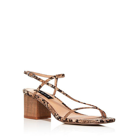 Seth Embellished Ankle Strap High-Heel Sandals
