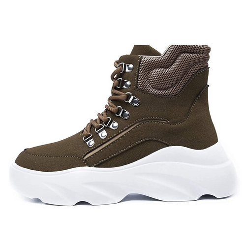 Aston Hiking Ankle Boots Khaki
