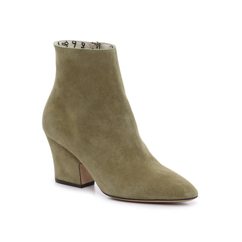 Pointy Toe Corset Lace Up Bootie