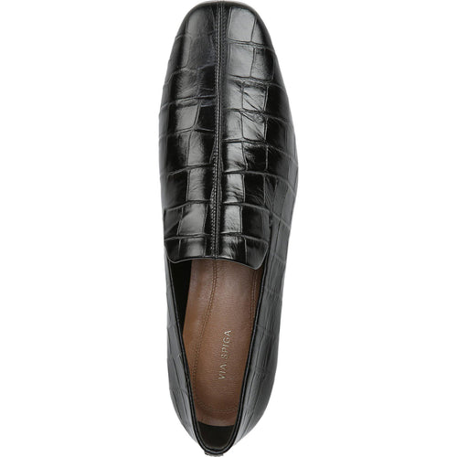 Baudelaire Embossed-Leather Loafers