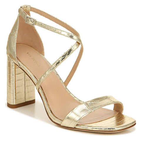 Seth Embellished Ankle Strap High-Heel Sandals