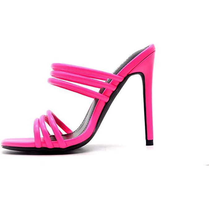 Kelly Pink Strappy Open Toe Sandal