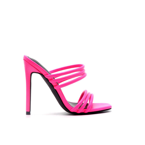 Kelly Pink Strappy Open Toe Sandal