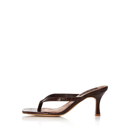 Elsie High-Heel Thong Sandals