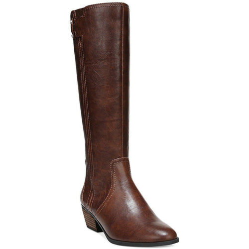 Dr. Scholl's Women's Brilliance Block Heel Tall Boots Whiskey-Shoes-Dr. Scholl's-6.5-ShoeShock