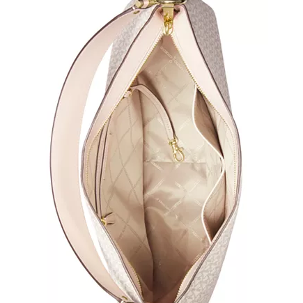 Brooke Large Leather Zip Hobo