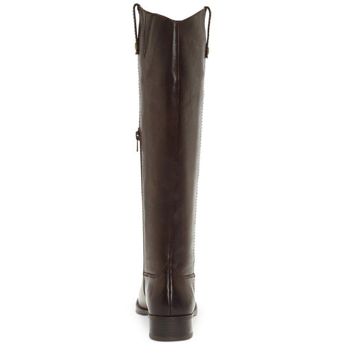 INC Womens Fawne Wide Calf Leather Riding Boots-Shoes-INC-5.5-ShoeShock