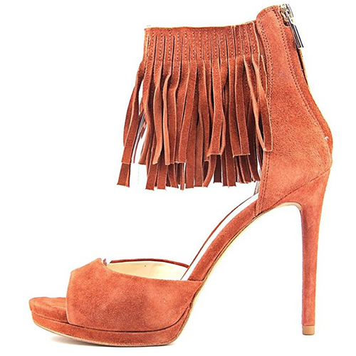 Kenneth Cole Geneva Fringe Ankle Strap Open Toe Pumps-Shoes-Kenneth Cole-6-ShoeShock