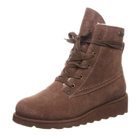 Emma Short Charcoal Suede Boots