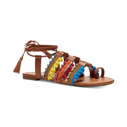 Inc Women's Mariani Lace-Up Flat Sandals-Shoes-INC-5.5-ShoeShock