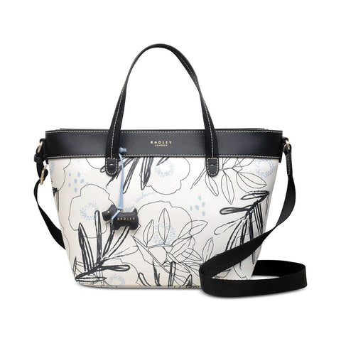 Carson Mini Shoulder Bag Pretty Posies/Silver