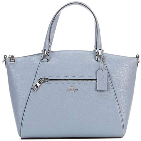 Border Rivets Mixed Leather Dreamer Satchel