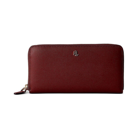 Mini Croc Embossed Small Zip Wallet Black