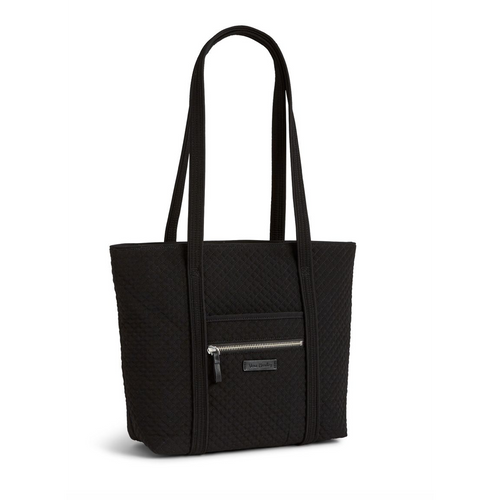 Vera Bradley Iconic Small Vera Quilted Tote Bag Classic Black