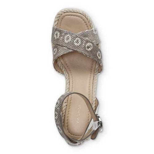 Sesilia Strappy Espadrille Wedge Sandals